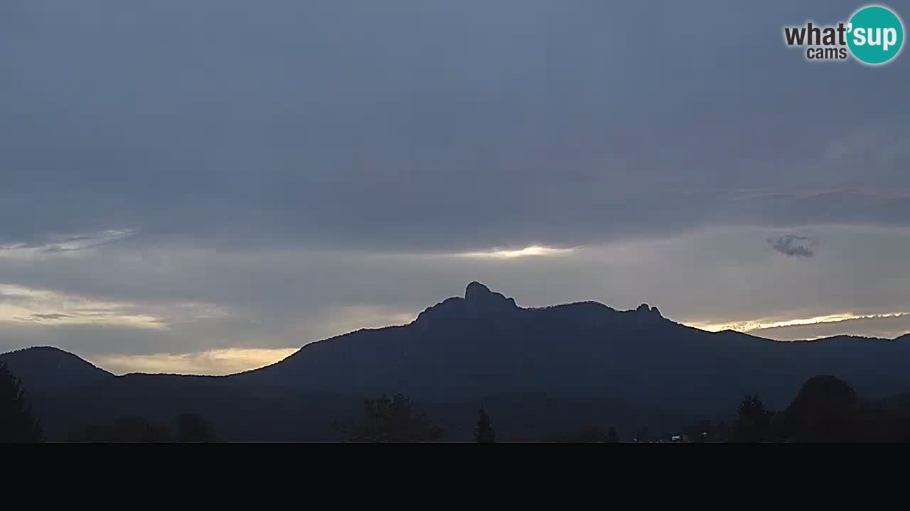 Il panorama su Ogulin livecam