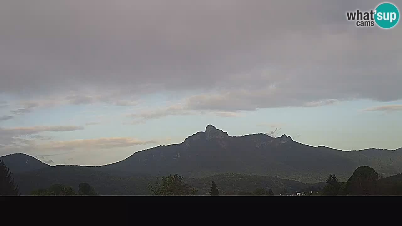 Il panorama su Ogulin livecam