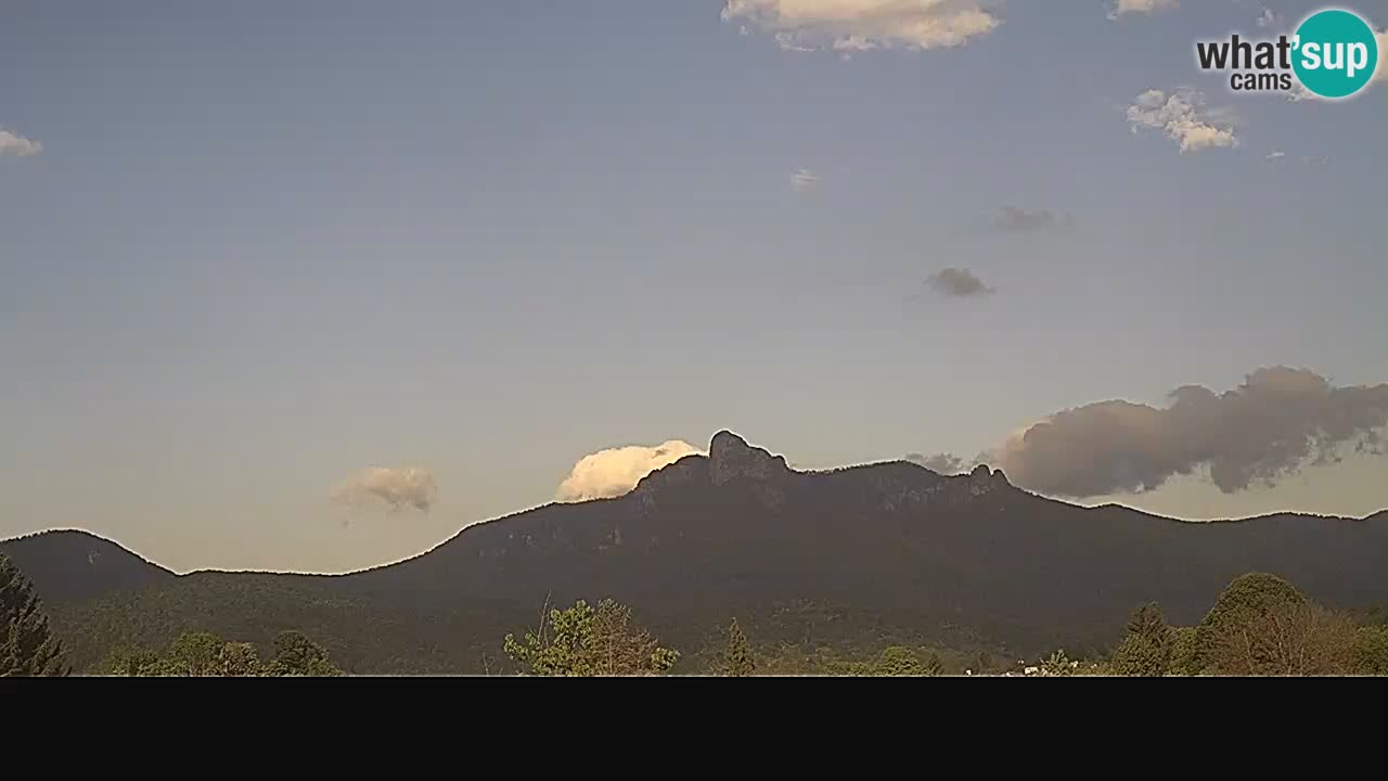 Il panorama su Ogulin livecam
