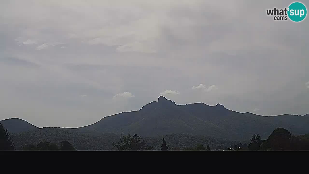 Il panorama su Ogulin livecam