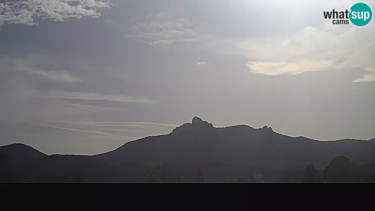 Il panorama su Ogulin livecam