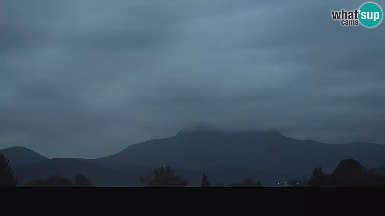 Il panorama su Ogulin livecam