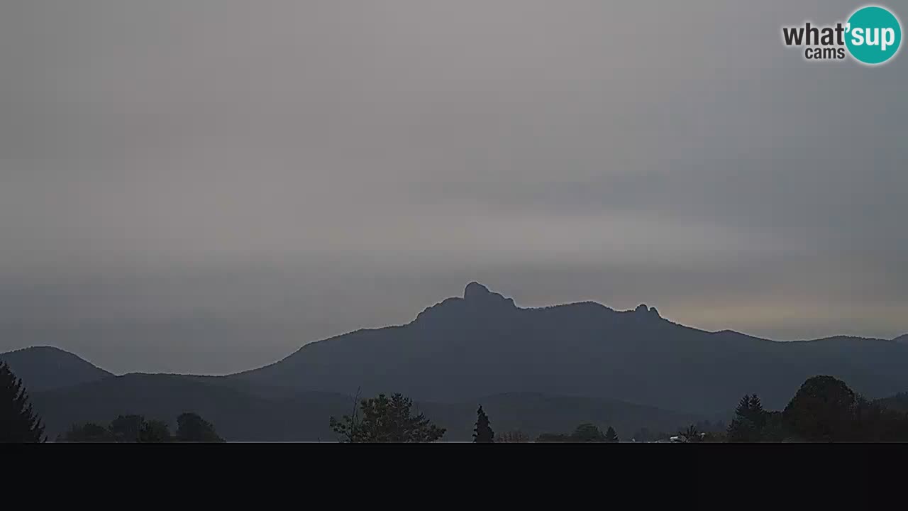 Il panorama su Ogulin livecam