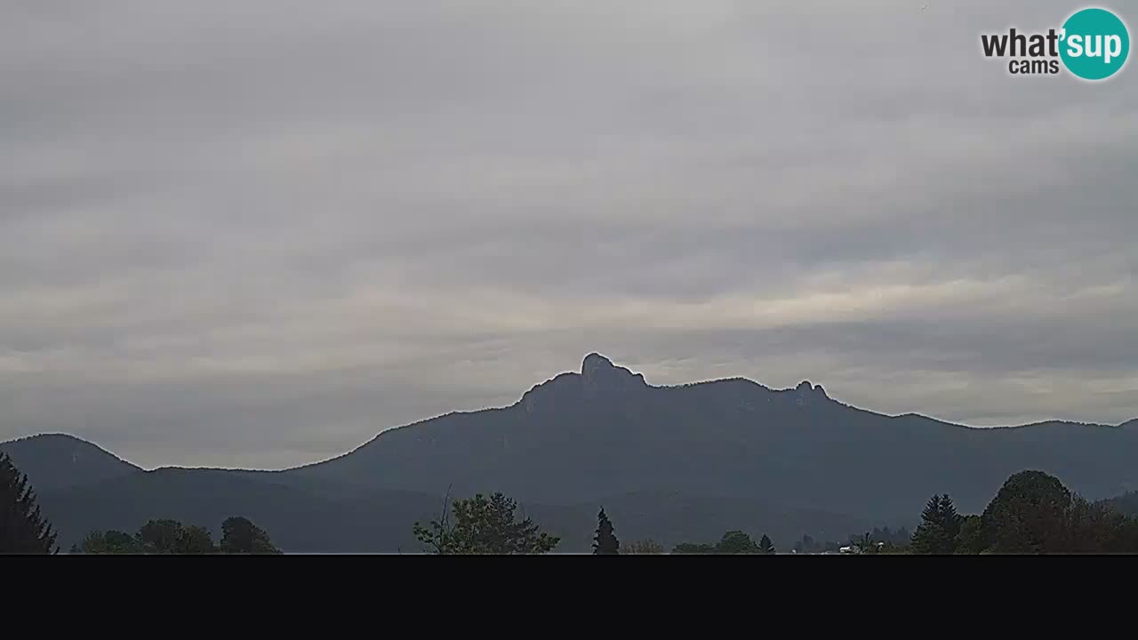 Il panorama su Ogulin livecam