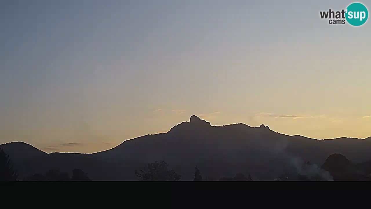 Il panorama su Ogulin livecam