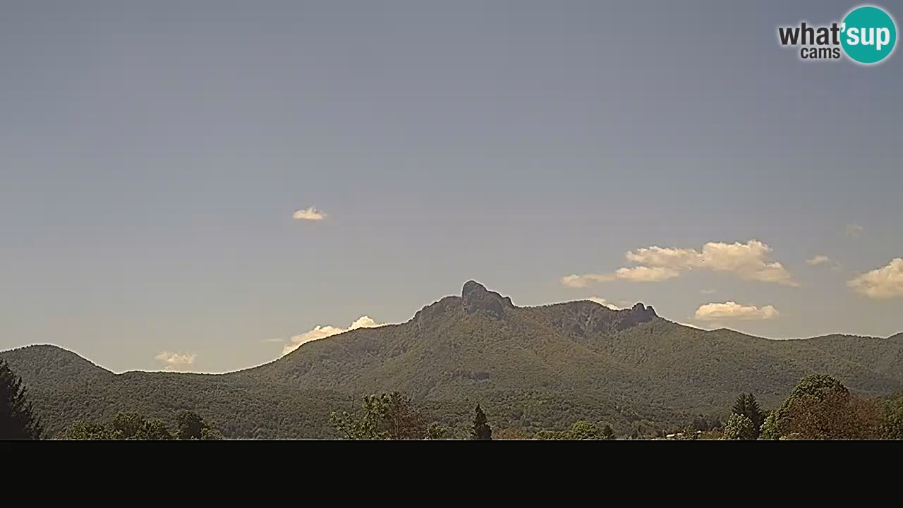 Il panorama su Ogulin livecam