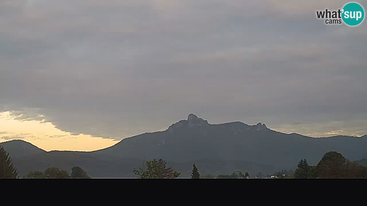 Il panorama su Ogulin livecam
