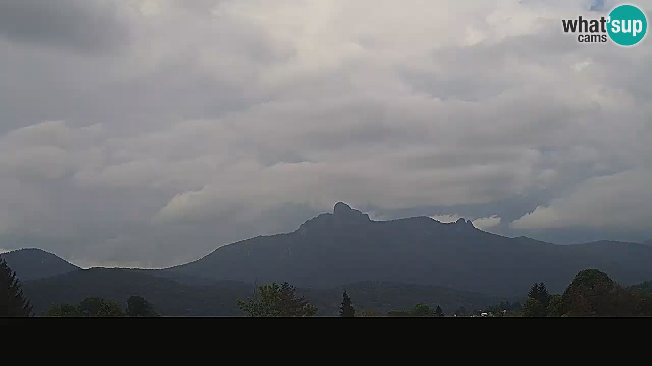 Il panorama su Ogulin livecam