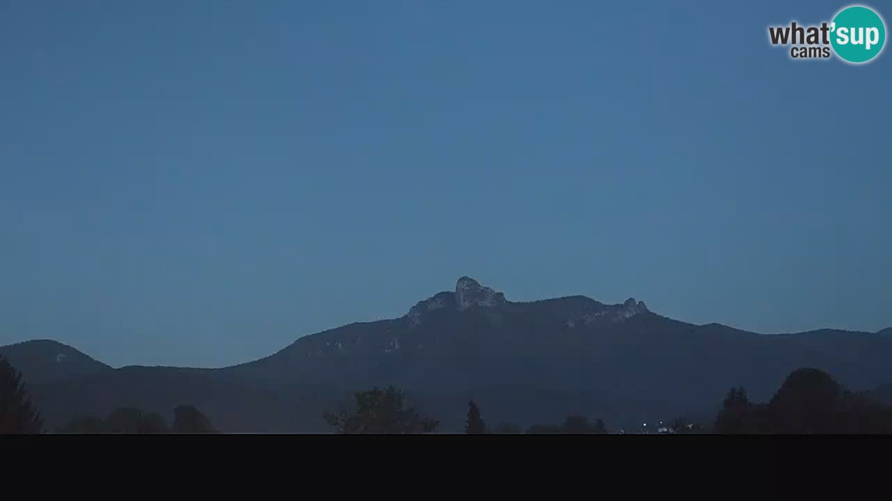 Il panorama su Ogulin livecam