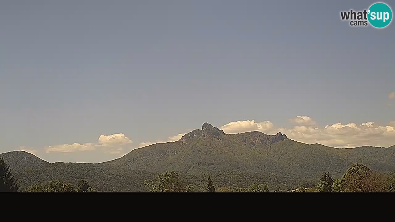 Il panorama su Ogulin livecam