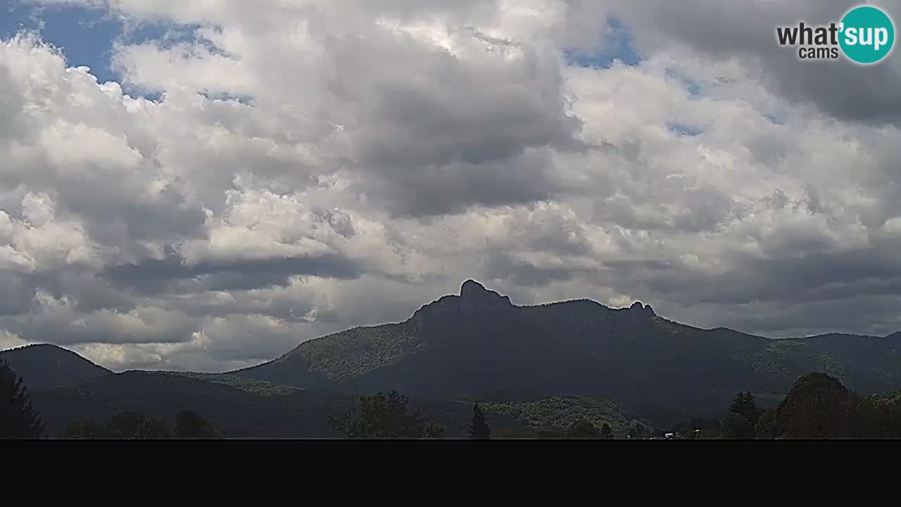 Il panorama su Ogulin livecam