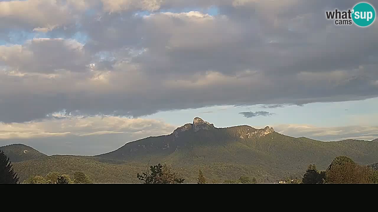 Il panorama su Ogulin livecam