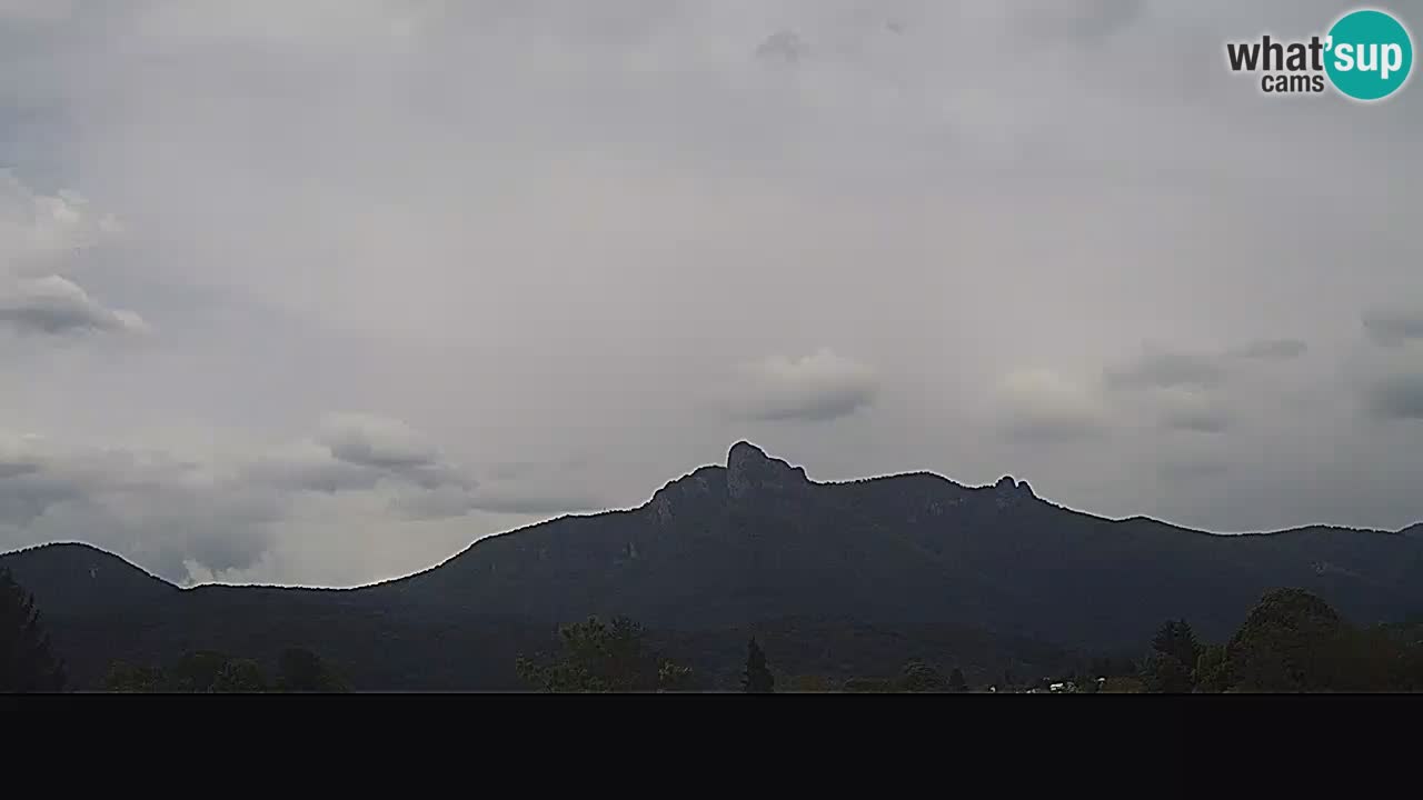 Il panorama su Ogulin livecam