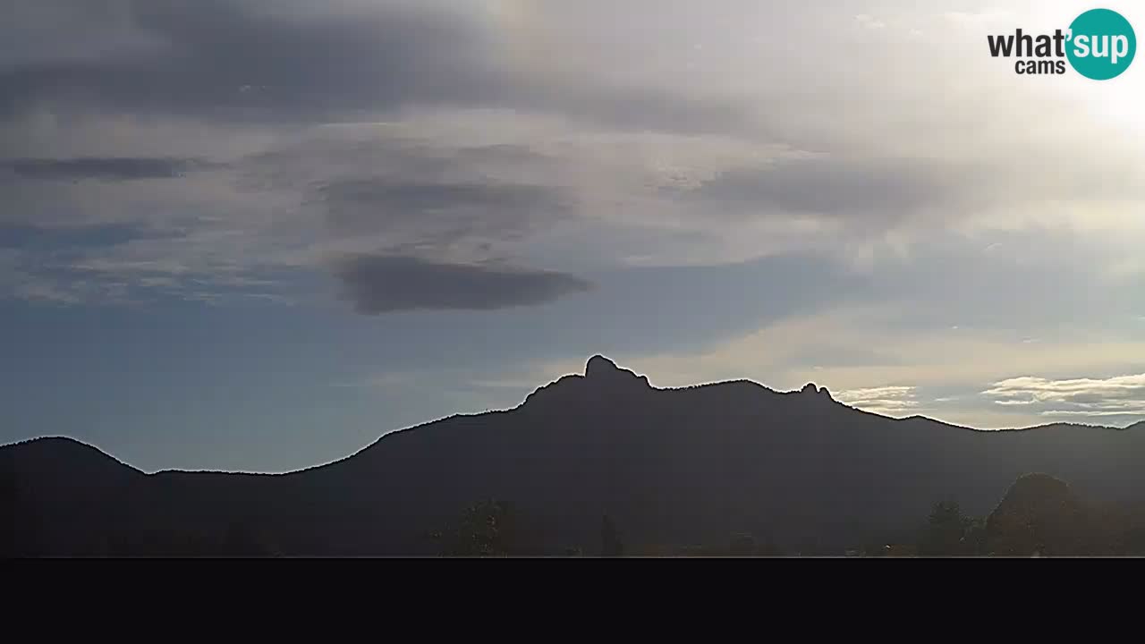Il panorama su Ogulin livecam