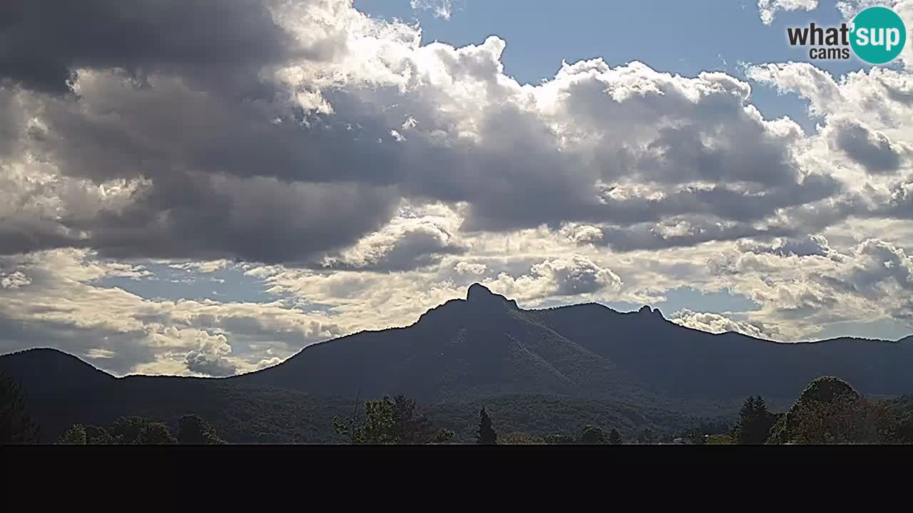 Il panorama su Ogulin livecam