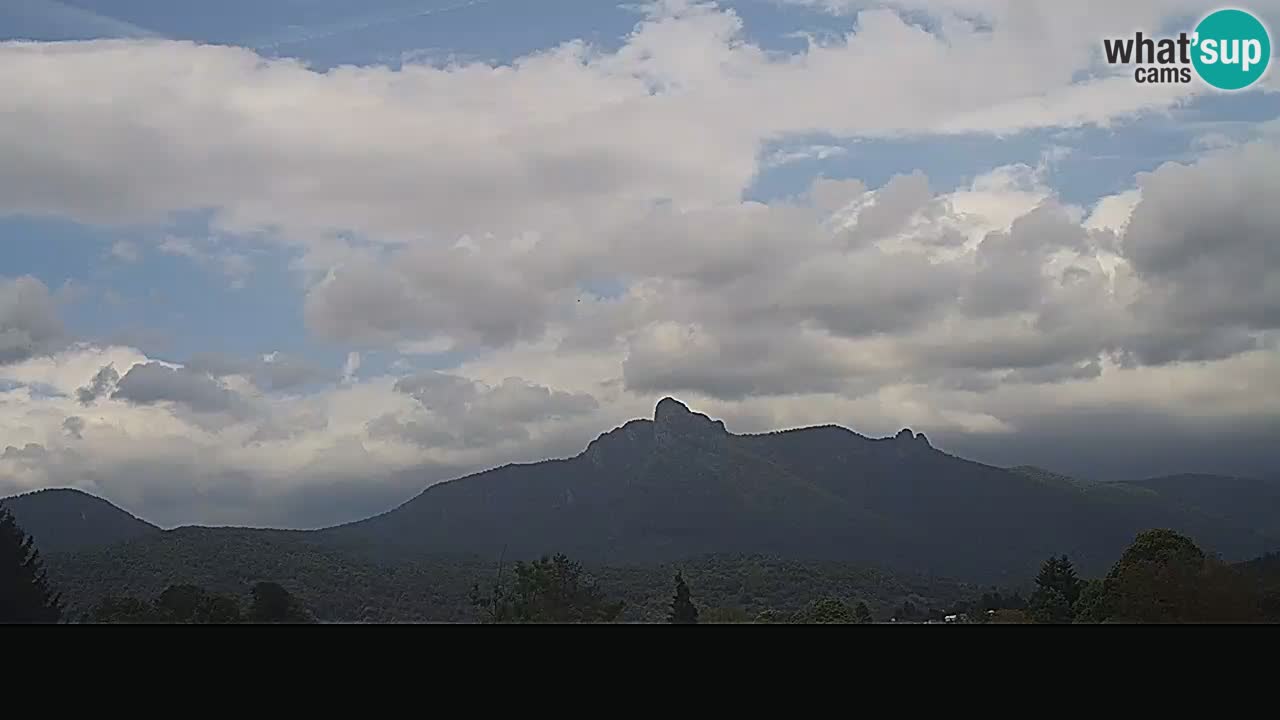 Il panorama su Ogulin livecam