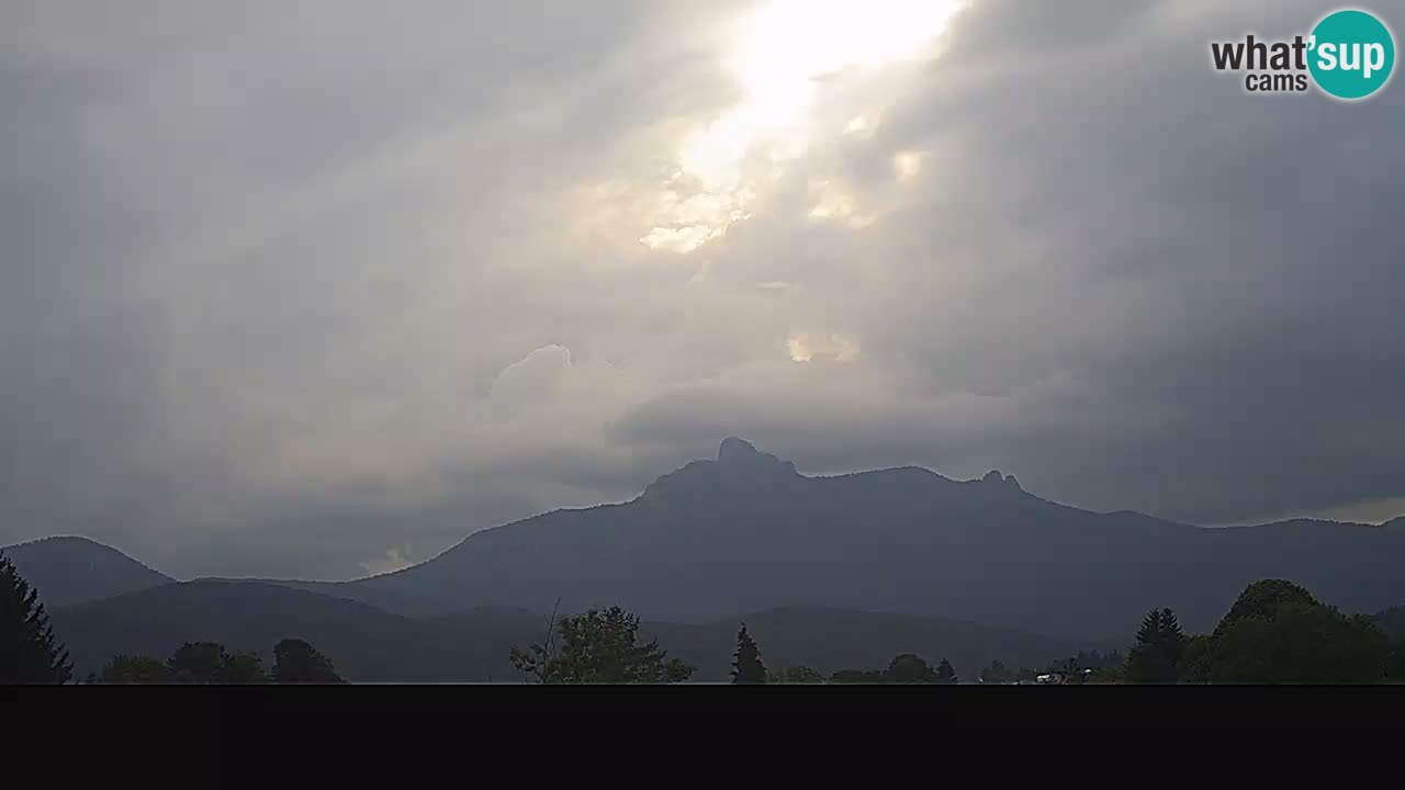 Il panorama su Ogulin livecam