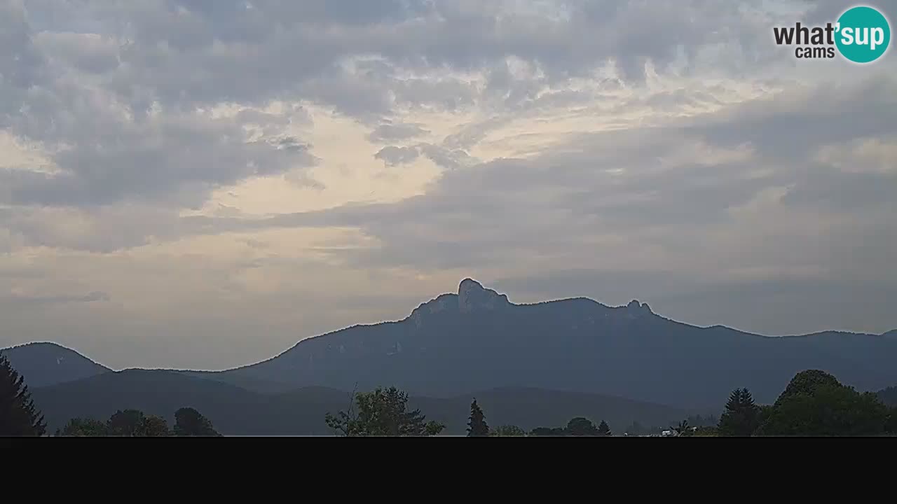 Il panorama su Ogulin livecam