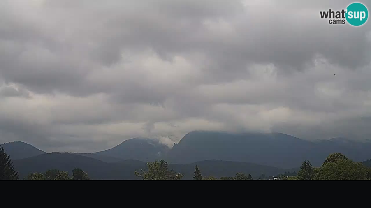 Il panorama su Ogulin livecam