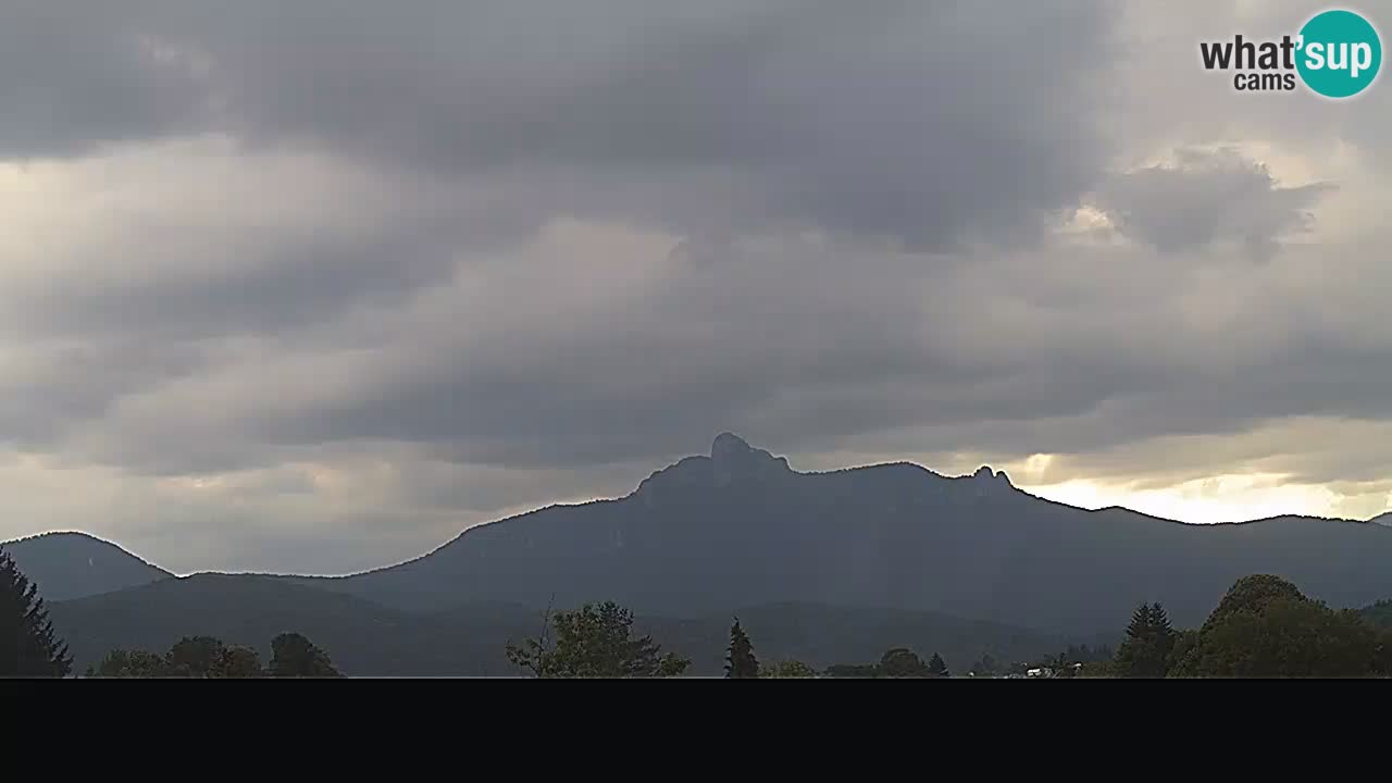 Il panorama su Ogulin livecam