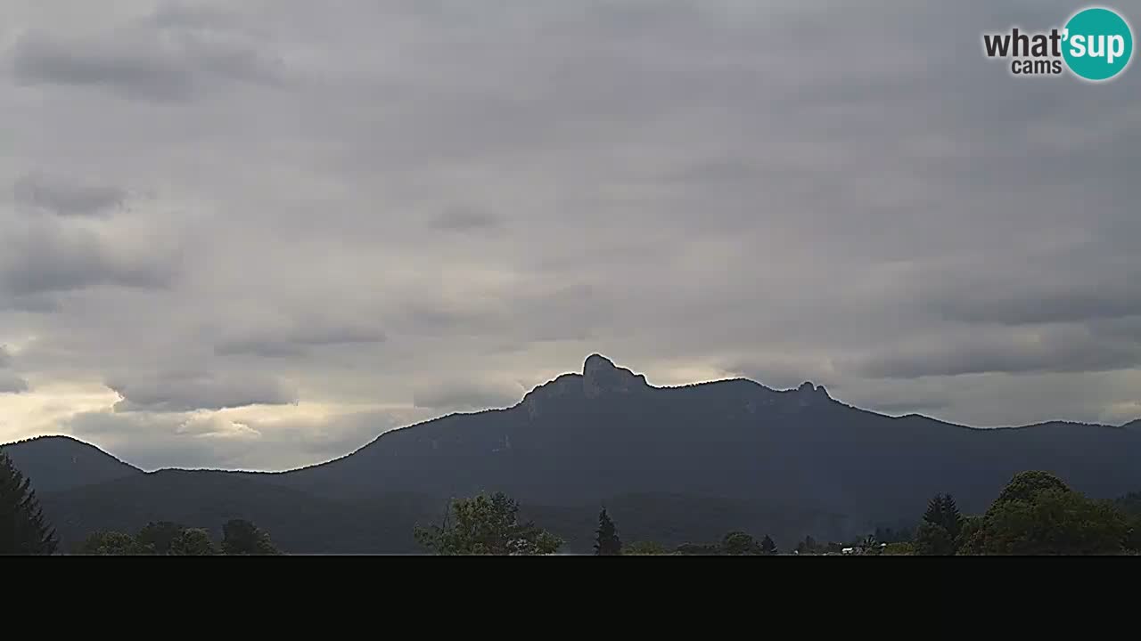 Il panorama su Ogulin livecam