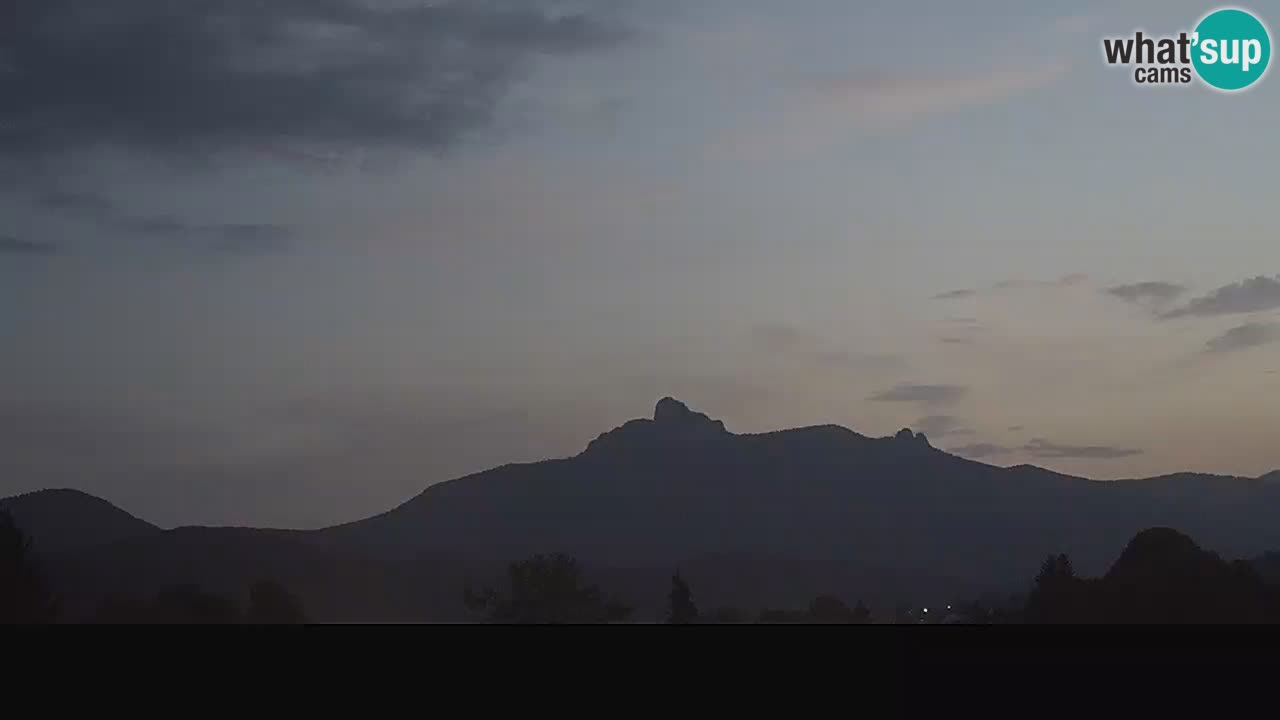 Il panorama su Ogulin livecam