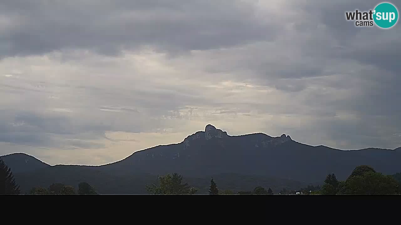 Il panorama su Ogulin livecam