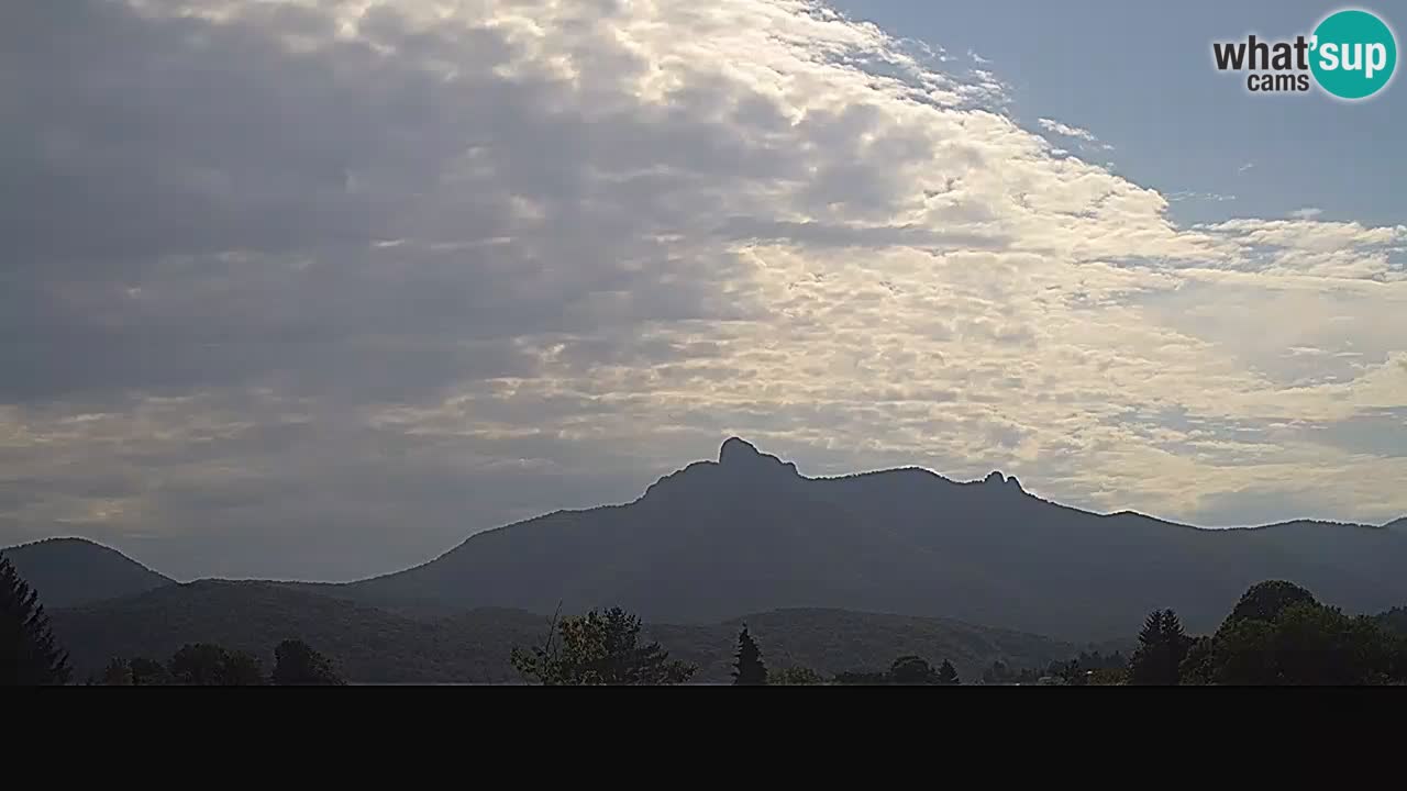 Il panorama su Ogulin livecam