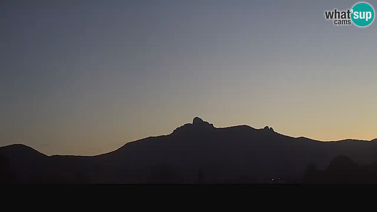 Il panorama su Ogulin livecam