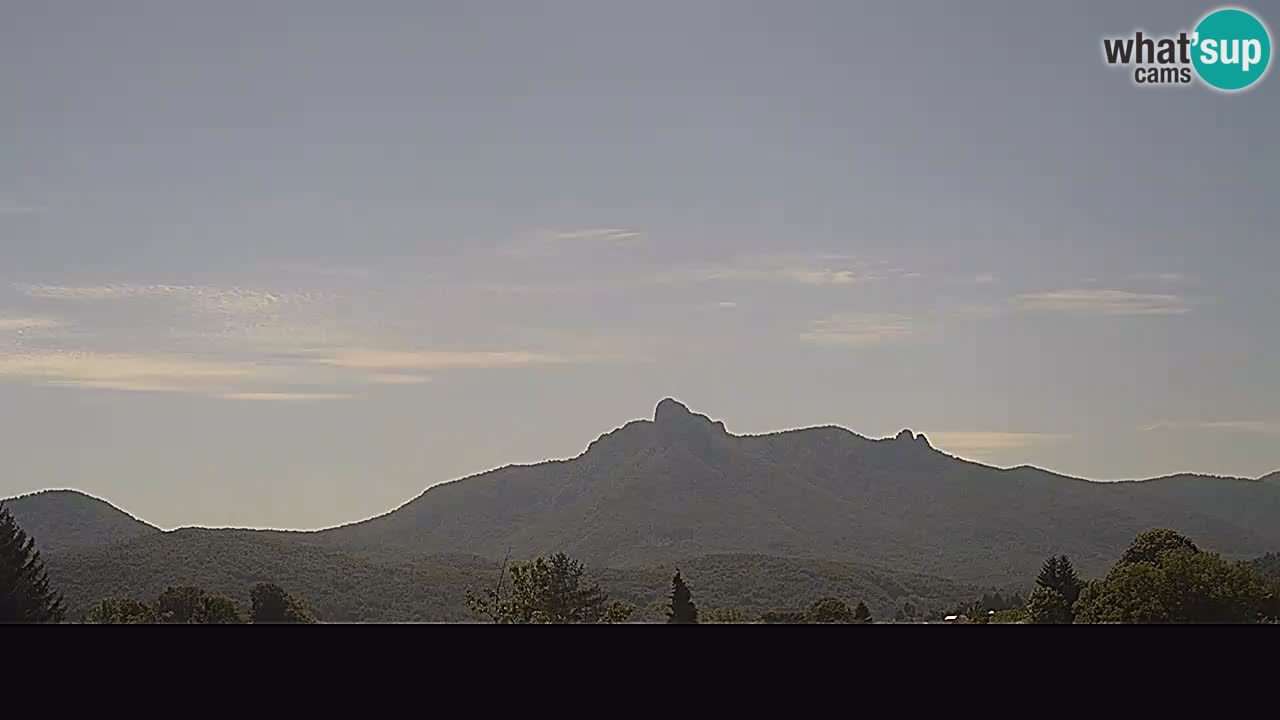 Il panorama su Ogulin livecam