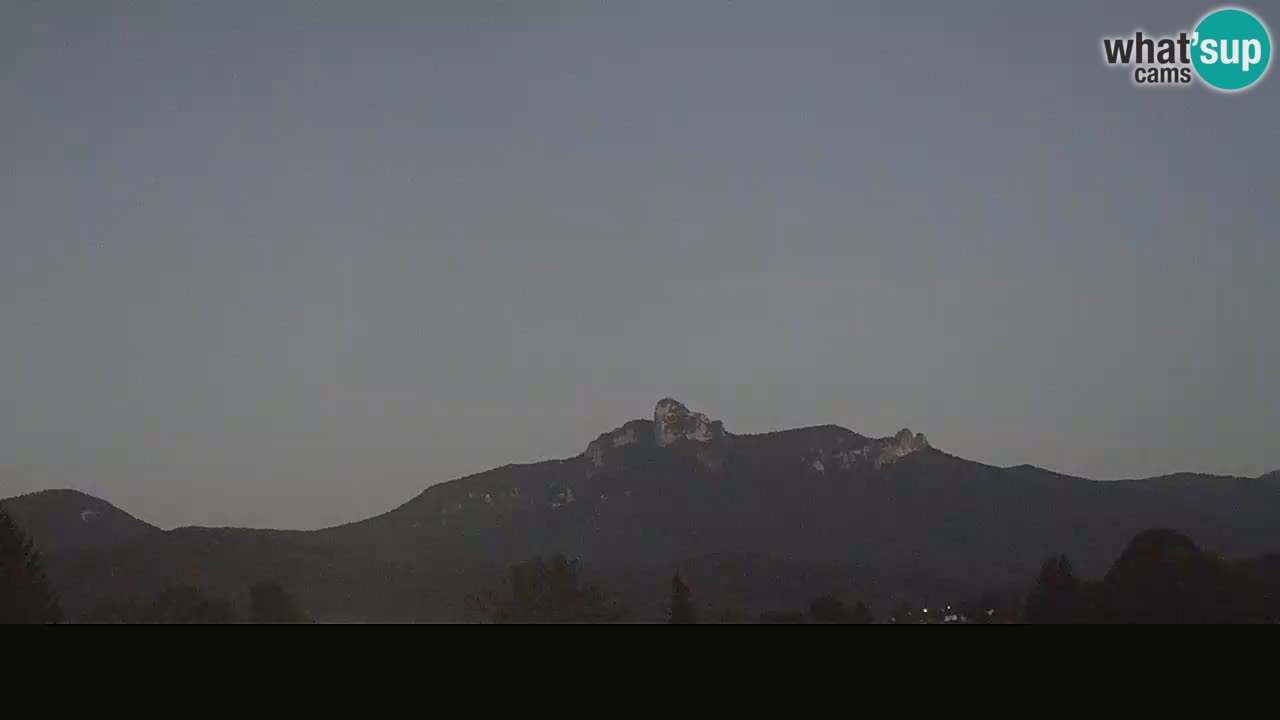 Il panorama su Ogulin livecam
