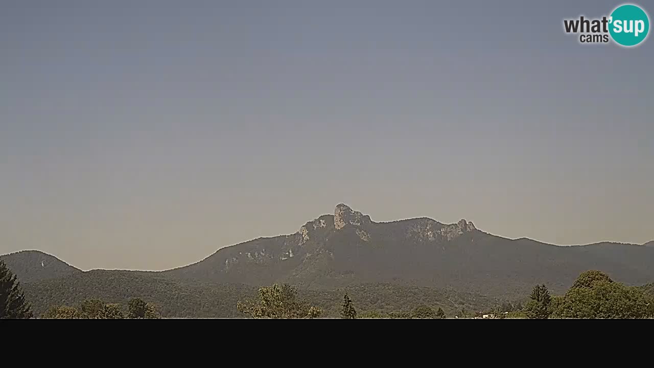 Il panorama su Ogulin livecam