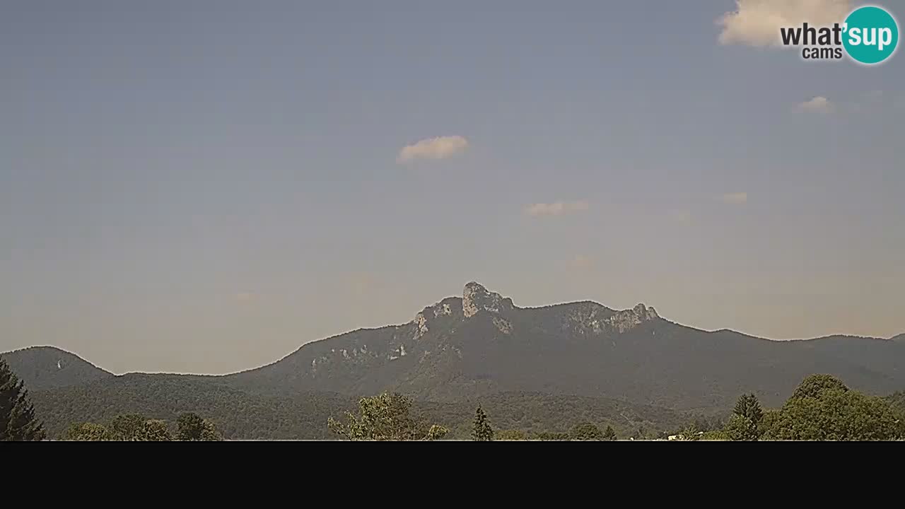 Il panorama su Ogulin livecam
