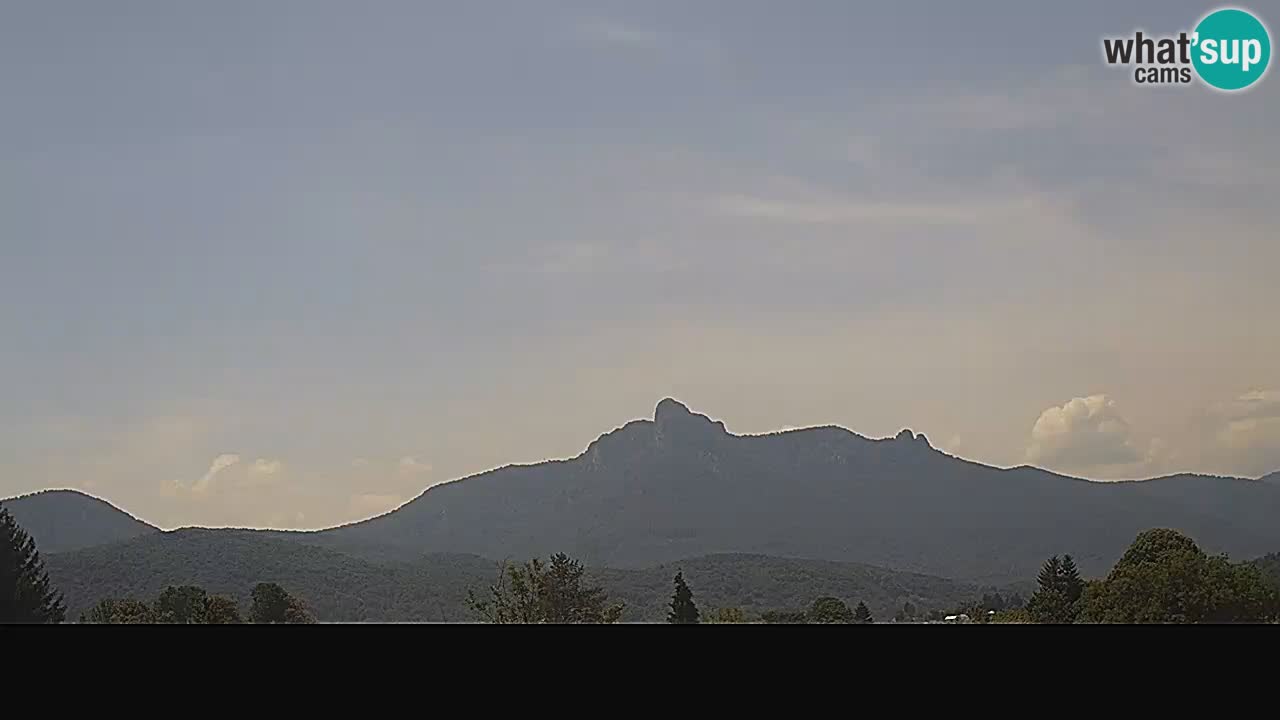 Il panorama su Ogulin livecam
