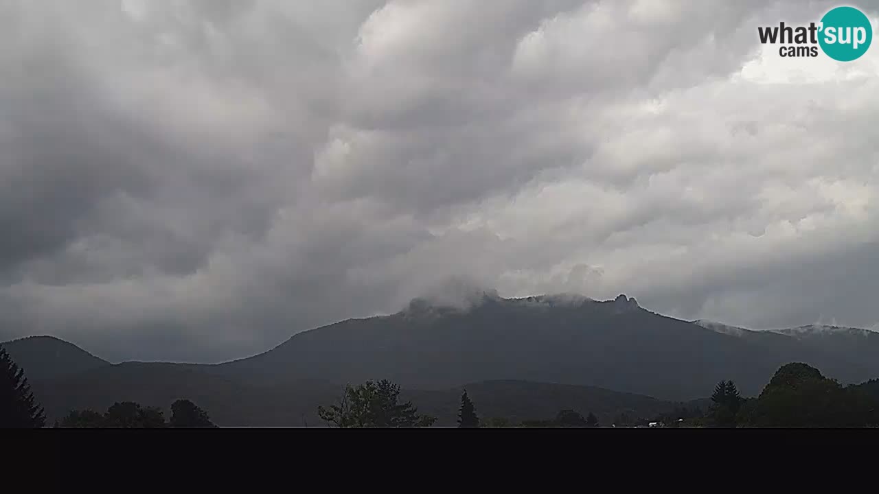 Il panorama su Ogulin livecam