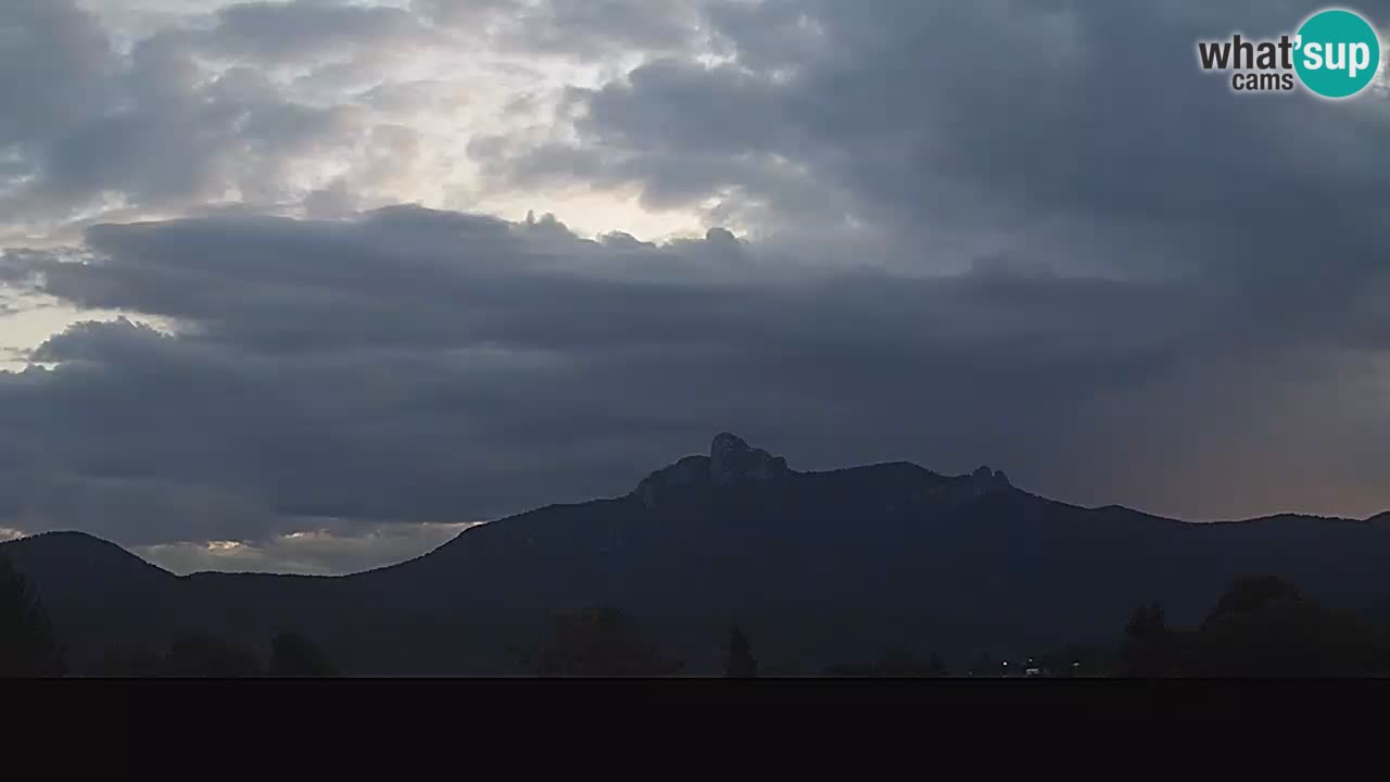Il panorama su Ogulin livecam