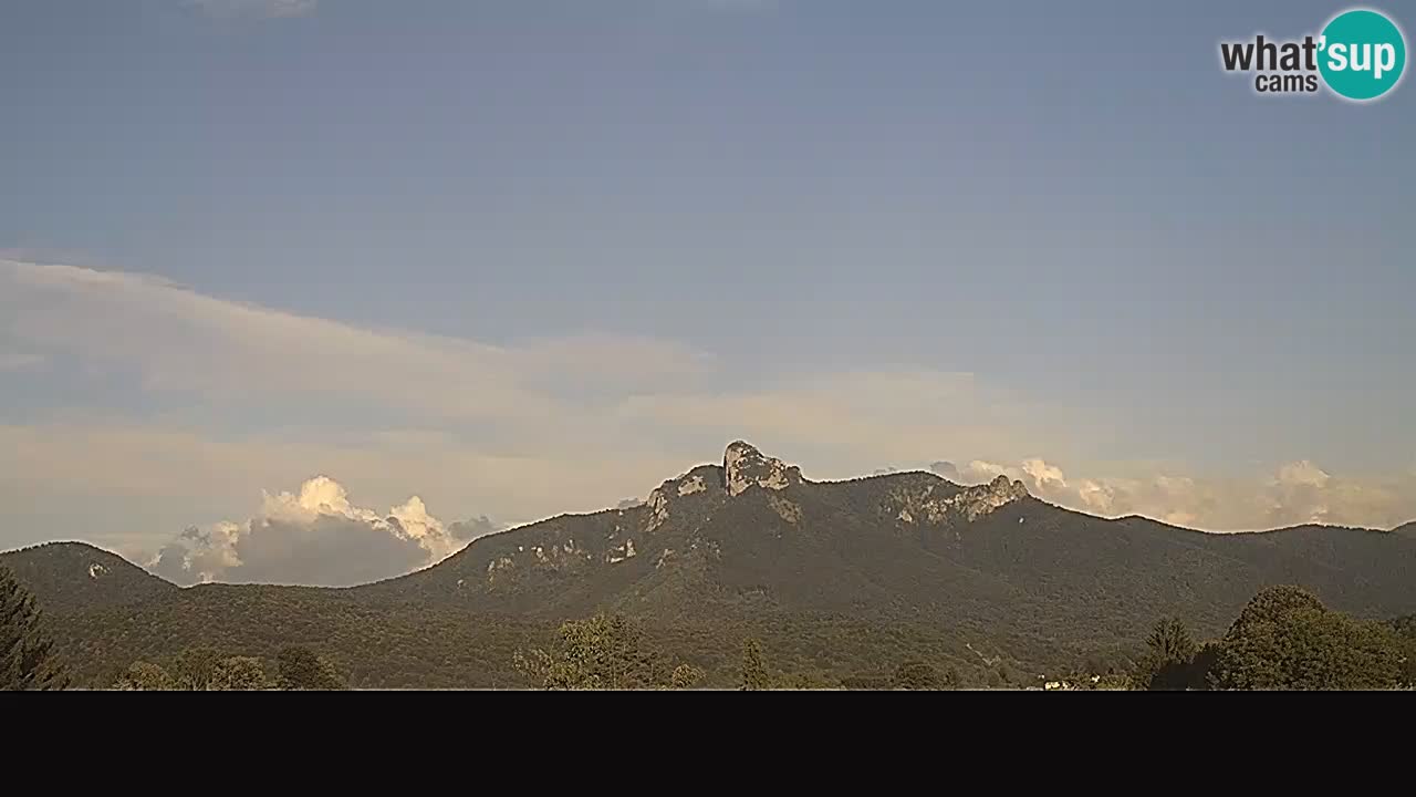 Il panorama su Ogulin livecam