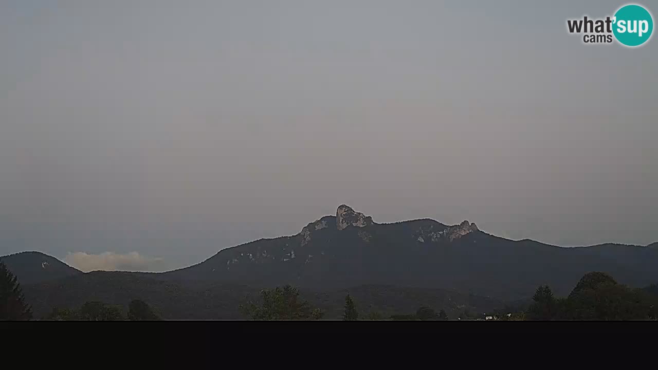 Il panorama su Ogulin livecam