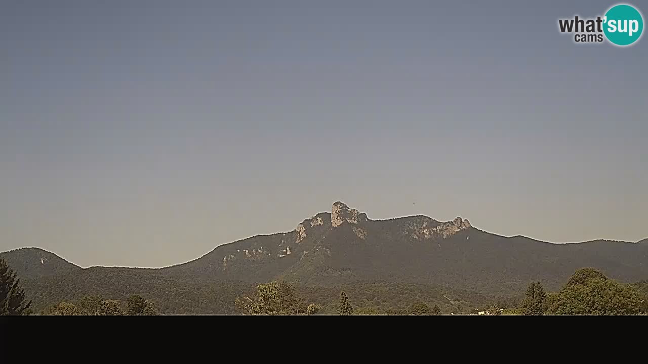 Il panorama su Ogulin livecam
