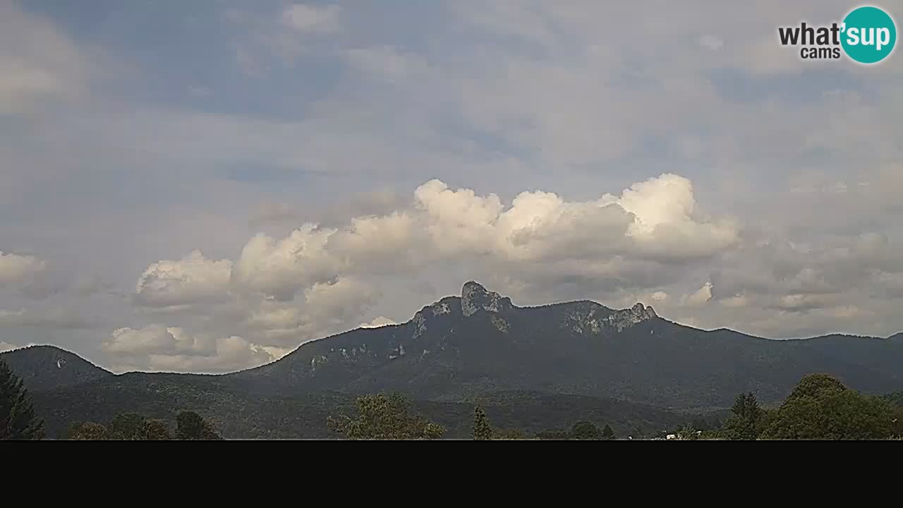 Il panorama su Ogulin livecam