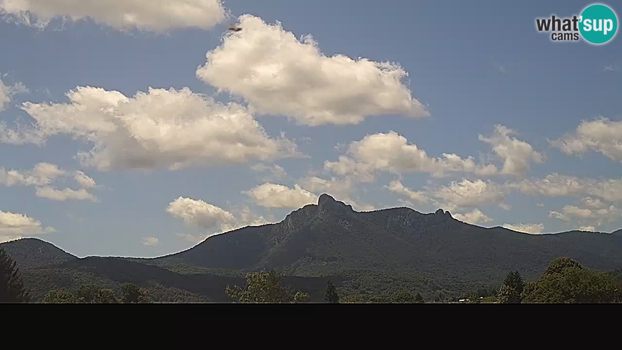 Il panorama su Ogulin livecam