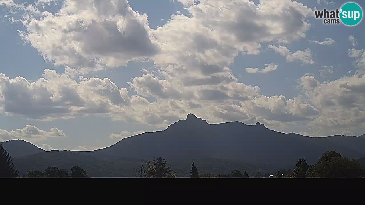 Il panorama su Ogulin livecam