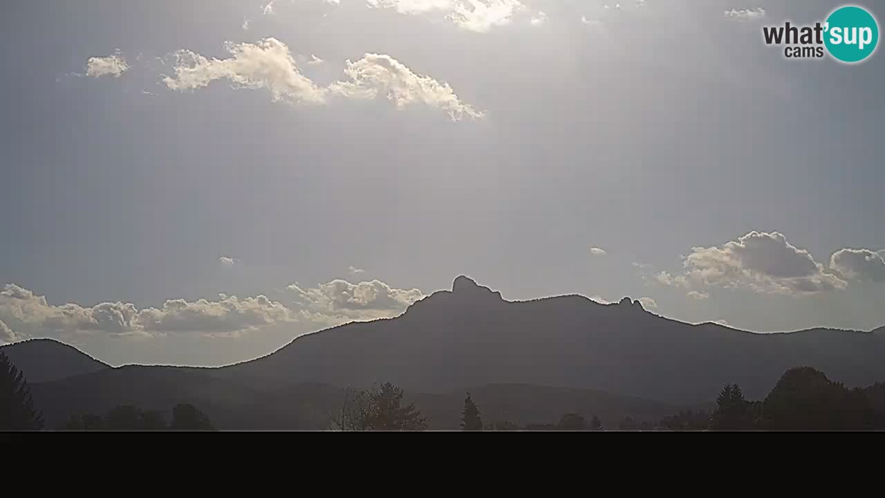 Il panorama su Ogulin livecam