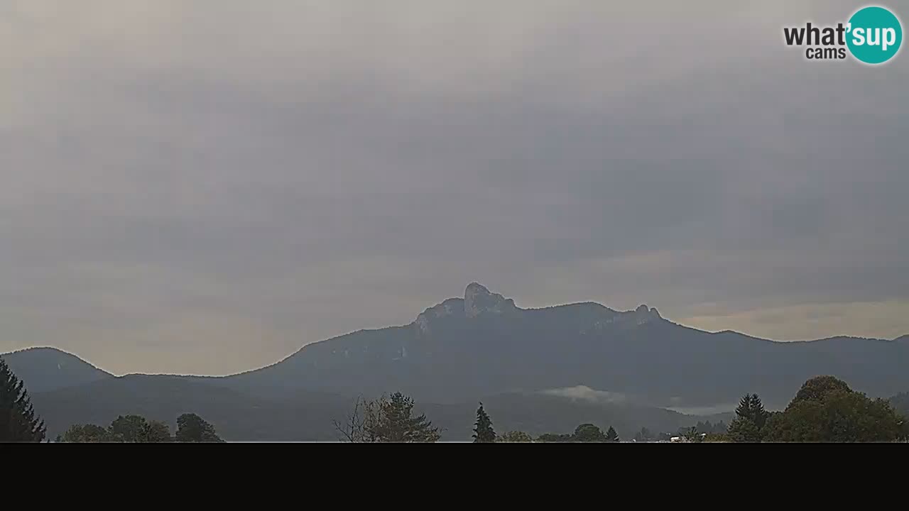 Il panorama su Ogulin livecam