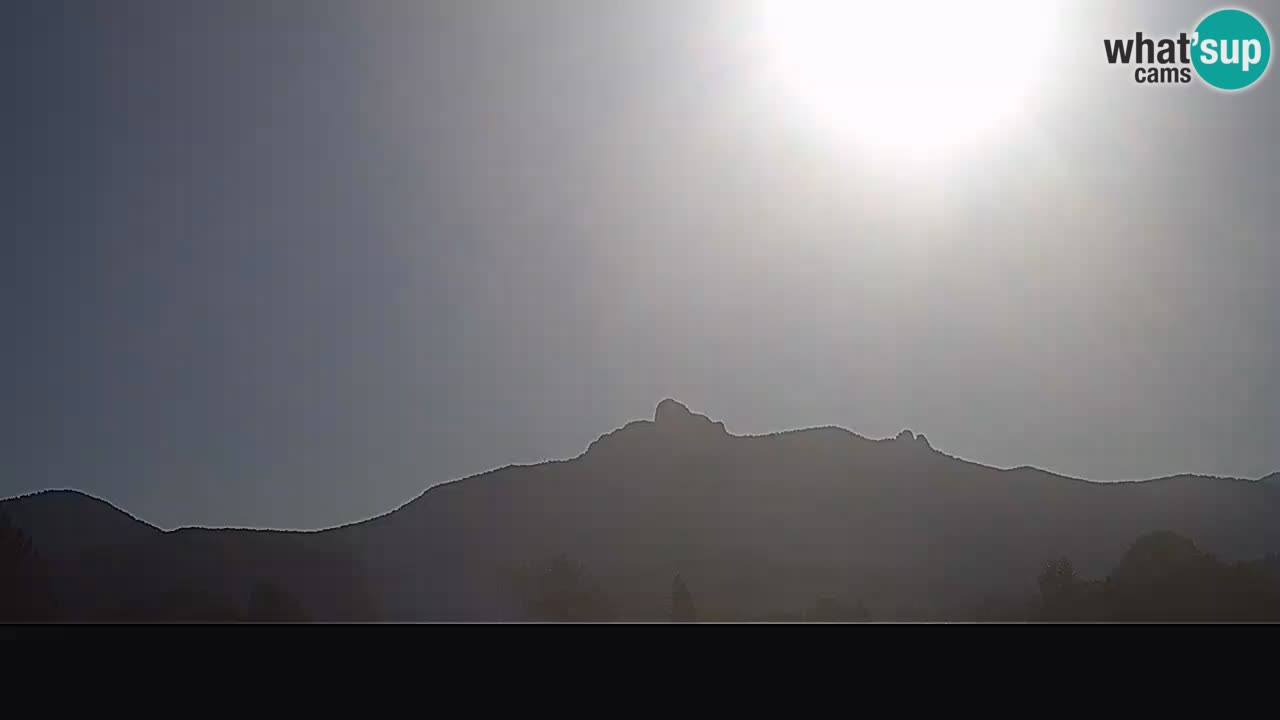 Il panorama su Ogulin livecam