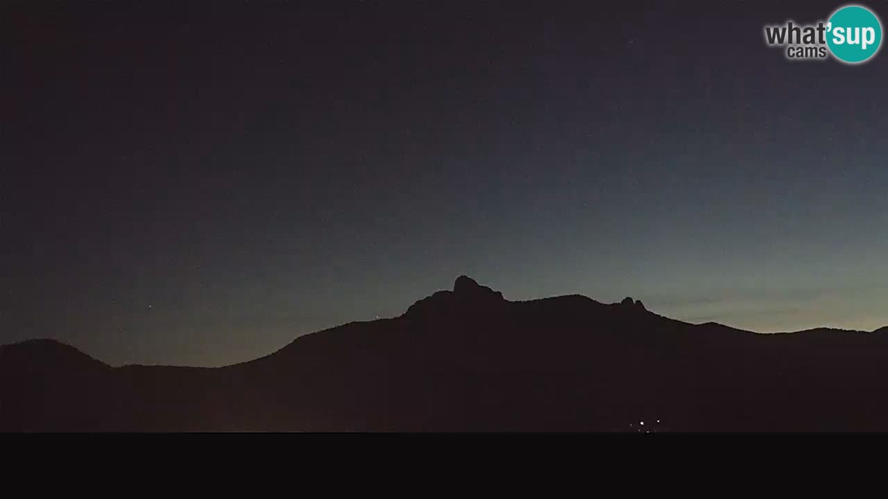 Il panorama su Ogulin livecam