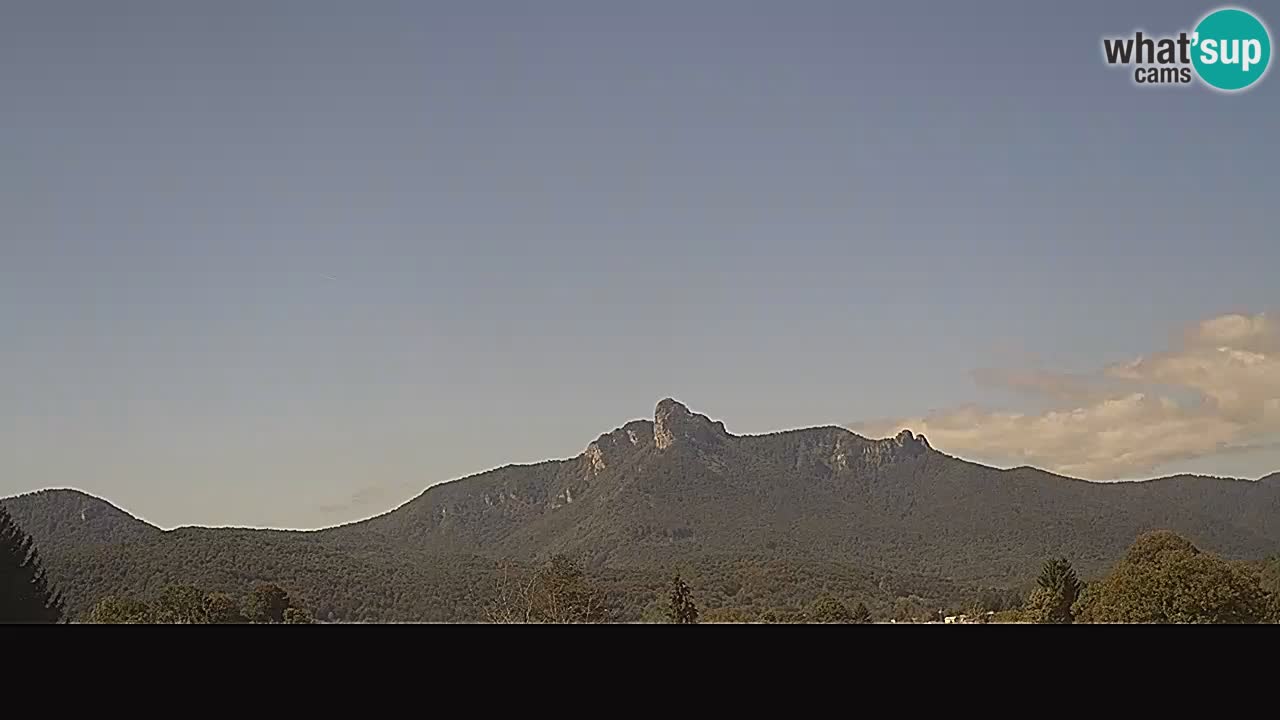 Il panorama su Ogulin livecam