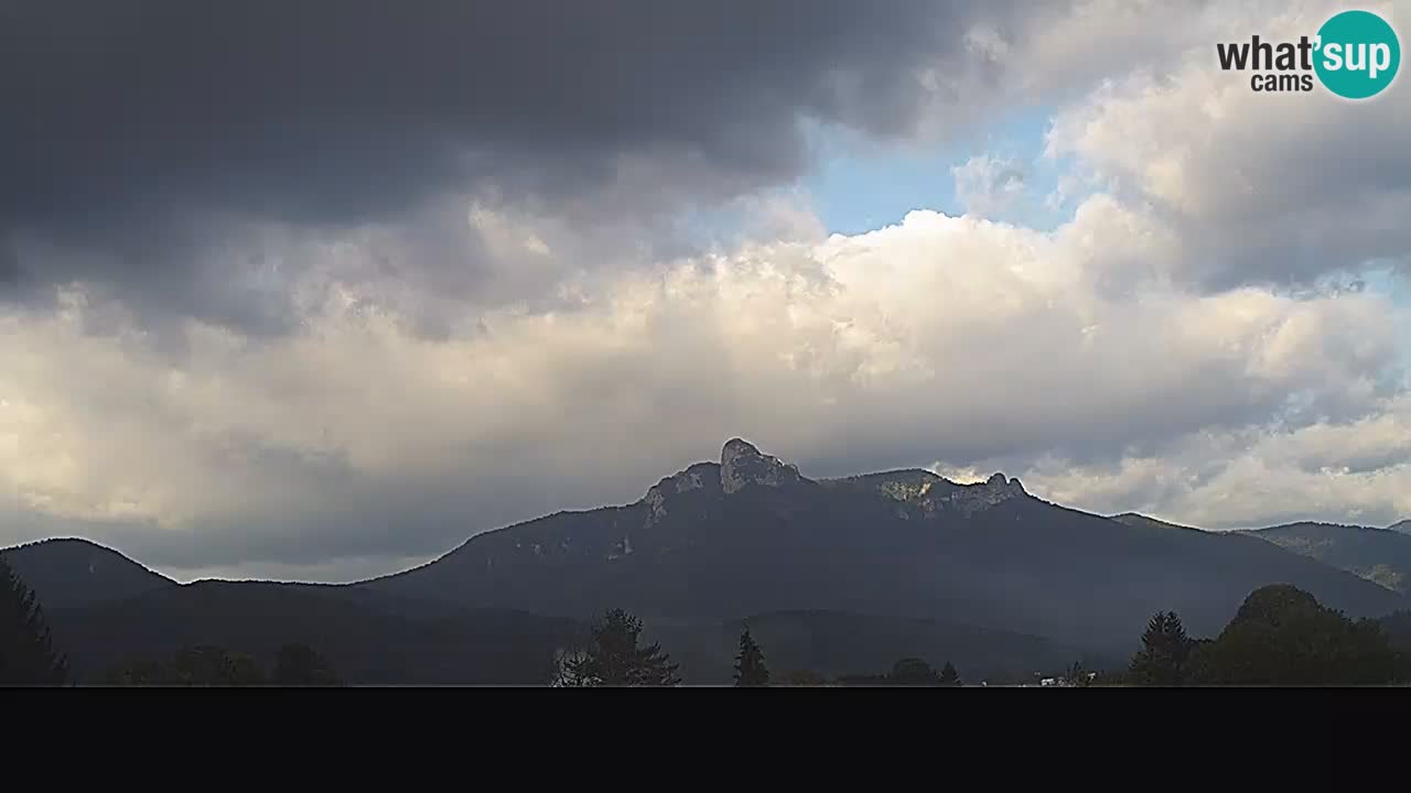 Il panorama su Ogulin livecam