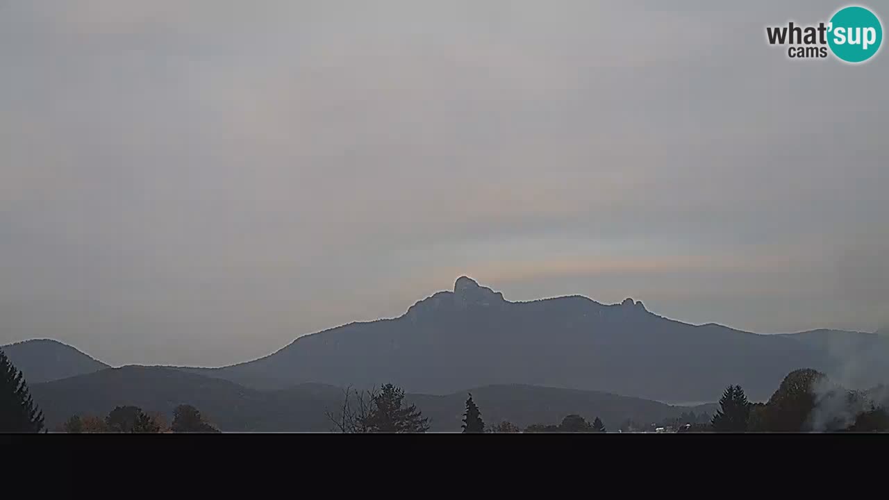 Il panorama su Ogulin livecam