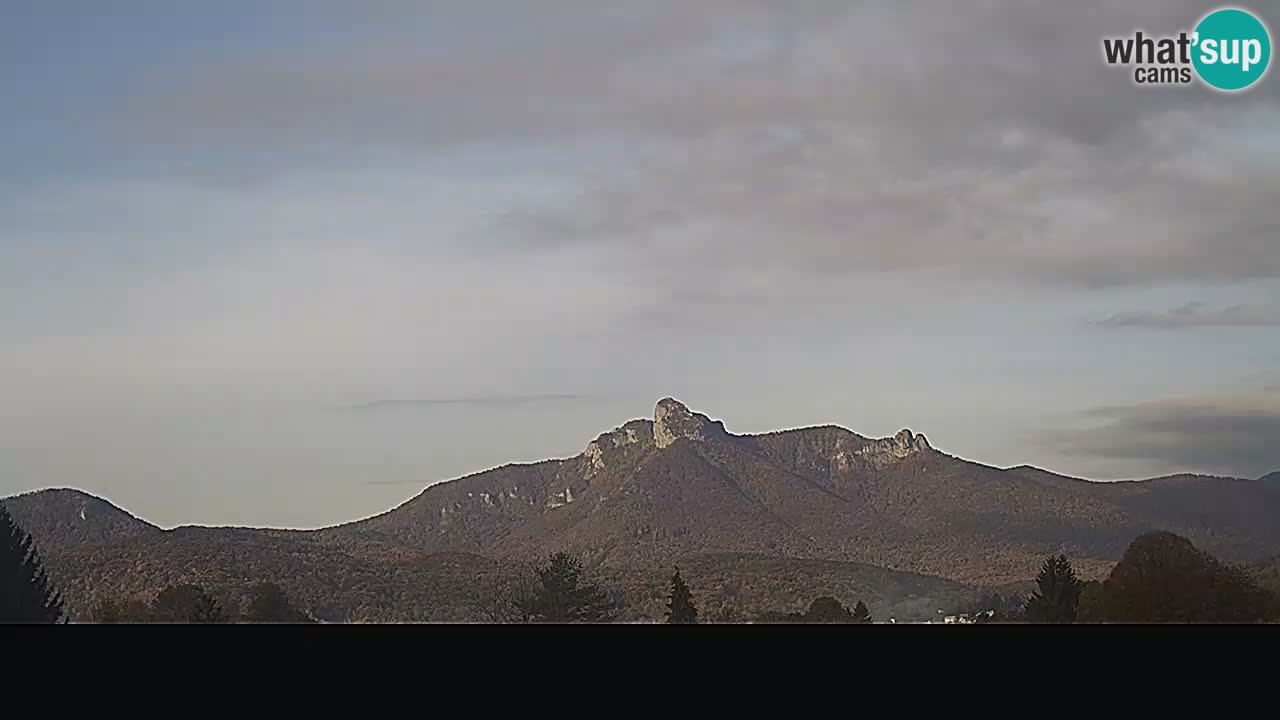 Il panorama su Ogulin livecam